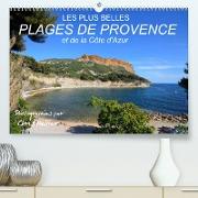 Les plus belles plages de Provence et de la Côte d'Azur (Premium, hochwertiger DIN A2 Wandkalender 2023, Kunstdruck in Hochglanz)