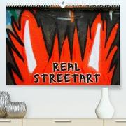 REAL STREETART (Premium, hochwertiger DIN A2 Wandkalender 2023, Kunstdruck in Hochglanz)