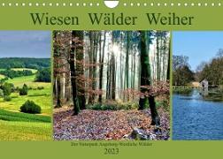 Wiesen Wälder Weiher. Der Naturpark Augsburg-Westliche Wälder (Wandkalender 2023 DIN A4 quer)