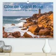 Côte de Granit Rose - Ein Küstenbereich in der Bretagne (Premium, hochwertiger DIN A2 Wandkalender 2023, Kunstdruck in Hochglanz)