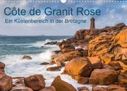 Côte de Granit Rose - Ein Küstenbereich in der Bretagne (Wandkalender 2023 DIN A3 quer)