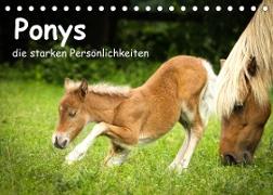 Ponys, die starken Persönlichkeiten (Tischkalender 2023 DIN A5 quer)