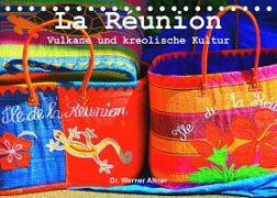 La Réunion - Vulkane und kreolische Kultur (Tischkalender 2023 DIN A5 quer)