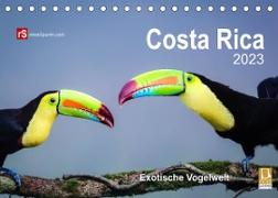 Costa Rica 2023 Exotische Vogelwelt (Tischkalender 2023 DIN A5 quer)