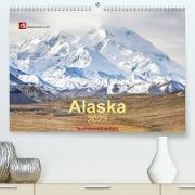 Alaska 2023 - faszinierend anders (Premium, hochwertiger DIN A2 Wandkalender 2023, Kunstdruck in Hochglanz)