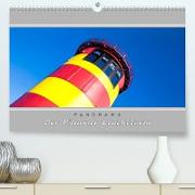 Der Pilsumer Leuchtturm (Premium, hochwertiger DIN A2 Wandkalender 2023, Kunstdruck in Hochglanz)