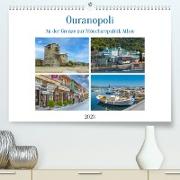 Ouranopoli - An der Grenze zur Mönchsrepublik Athos (Premium, hochwertiger DIN A2 Wandkalender 2023, Kunstdruck in Hochglanz)