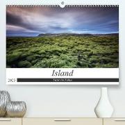 Island - Natur im Fokus (Premium, hochwertiger DIN A2 Wandkalender 2023, Kunstdruck in Hochglanz)