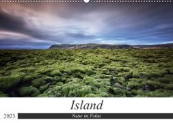 Island - Natur im Fokus (Wandkalender 2023 DIN A2 quer)