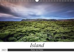 Island - Natur im Fokus (Wandkalender 2023 DIN A3 quer)