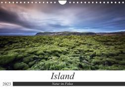 Island - Natur im Fokus (Wandkalender 2023 DIN A4 quer)