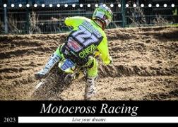 Motocross Racing 2023 (Tischkalender 2023 DIN A5 quer)