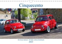 Cinquecento Der kleine Italiener - 60 Jahre zeitloses Kultobjekt (Wandkalender 2023 DIN A4 quer)
