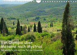 Von Olympia über Messene nach Mystras (Wandkalender 2023 DIN A4 quer)