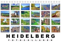 Heidelberg Fotocollagen (Tischkalender 2023 DIN A5 quer)