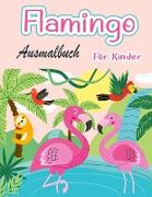 Flamingo-Malbuch für Kinder