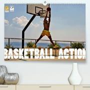 Basketball Action (Premium, hochwertiger DIN A2 Wandkalender 2023, Kunstdruck in Hochglanz)