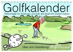 Golfkalender für Anfänger und alle die Spaß am Golfen haben (Tischkalender 2023 DIN A5 quer)
