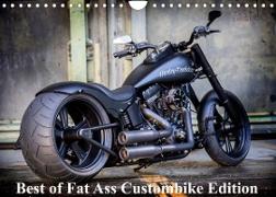 Exklusive Best of Fat Ass Custombike Edition, feinste Harleys mit fettem Hintern (Wandkalender 2023 DIN A4 quer)