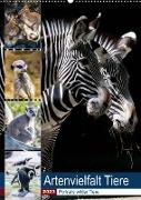 Artenvielfalt Tiere (Wandkalender 2023 DIN A2 hoch)
