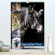 Artenvielfalt Tiere (Premium, hochwertiger DIN A2 Wandkalender 2023, Kunstdruck in Hochglanz)