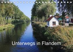 Unterwegs in Flandern (Tischkalender 2023 DIN A5 quer)