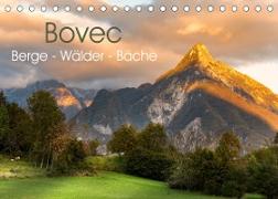 Bovec. Berge - Wälder - Bäche (Tischkalender 2023 DIN A5 quer)