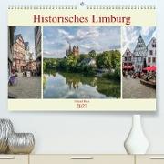 Historisches Limburg (Premium, hochwertiger DIN A2 Wandkalender 2023, Kunstdruck in Hochglanz)