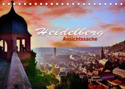 Heidelberg - Ansichtssache (Tischkalender 2023 DIN A5 quer)