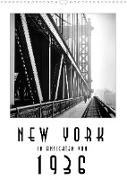 New York in Ansichten von 1936 (Wandkalender 2023 DIN A3 hoch)