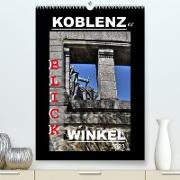 Koblenzer Blick Winkel (Premium, hochwertiger DIN A2 Wandkalender 2023, Kunstdruck in Hochglanz)