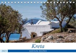 Kreta - malerische Ansichten (Tischkalender 2023 DIN A5 quer)