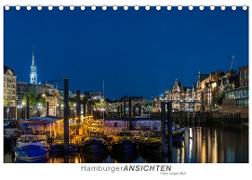 Hamburger Ansichten (Tischkalender 2023 DIN A5 quer)
