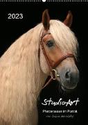 StudioArt Pferderassen im Porträt (Wandkalender 2023 DIN A2 hoch)