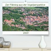 Der Fläming aus der Vogelperspektive (Premium, hochwertiger DIN A2 Wandkalender 2023, Kunstdruck in Hochglanz)