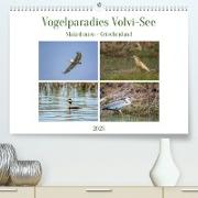 Vogelparadies Volvi-See (Premium, hochwertiger DIN A2 Wandkalender 2023, Kunstdruck in Hochglanz)