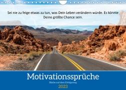 Motivationssprüche Erfolgsweg (Wandkalender 2023 DIN A4 quer)