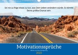 Motivationssprüche Erfolgsweg (Wandkalender 2023 DIN A3 quer)