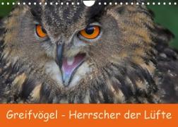 Greifvögel - Herrscher der Lüfte (Wandkalender 2023 DIN A4 quer)