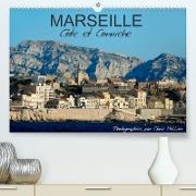 Marseille Côte et Corniche (Premium, hochwertiger DIN A2 Wandkalender 2023, Kunstdruck in Hochglanz)