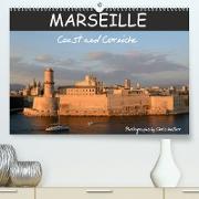 Marseille Coast and Corniche (Premium, hochwertiger DIN A2 Wandkalender 2023, Kunstdruck in Hochglanz)