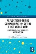 Reflections on the Commemoration of the First World War