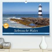 Sehnsucht Wales - Collagen eines Landes (Premium, hochwertiger DIN A2 Wandkalender 2023, Kunstdruck in Hochglanz)