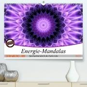 Energie - Mandalas, Spiritualität durch die Farbe Lila (Premium, hochwertiger DIN A2 Wandkalender 2023, Kunstdruck in Hochglanz)