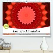 Energie-Mandalas Stärke durch die Farbe Rot (Premium, hochwertiger DIN A2 Wandkalender 2023, Kunstdruck in Hochglanz)