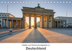 Städte und Sehenswürdigkeiten in Deutschland (Tischkalender 2023 DIN A5 quer)