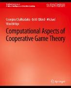 Computational Aspects of Cooperative Game Theory