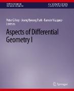 Aspects of Differential Geometry I