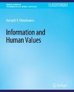 Information and Human Values