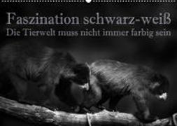 Faszination schwarz-weiß - Die Tierwelt muss nicht immer farbig sein (Wandkalender 2023 DIN A2 quer)